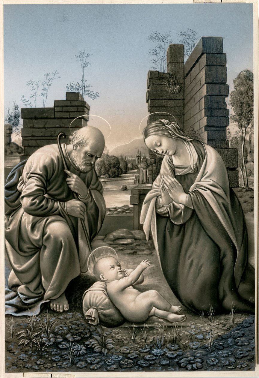 Immagine pia: la natività da Anonymous Anonymous
