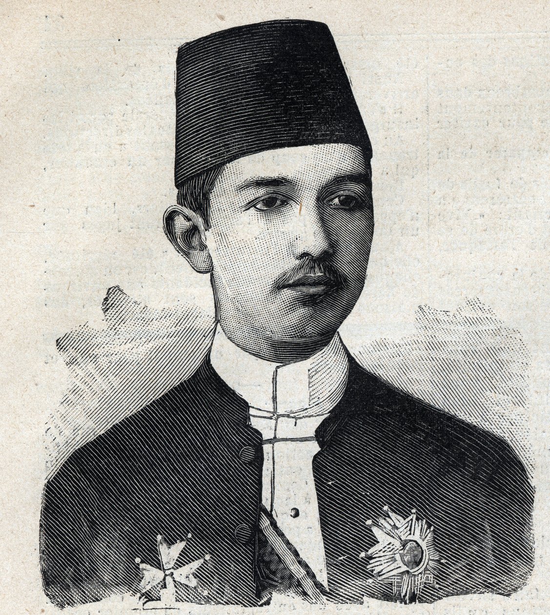 Ritratto di Abbas II Pasha, Vice Re d