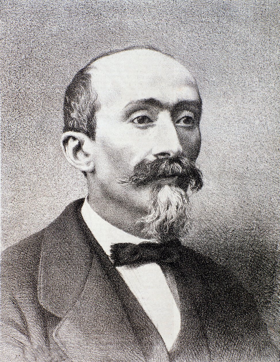 Ritratto di Antonio Cagnoni, compositore italiano. Collezione privata milanese da Anonymous Anonymous