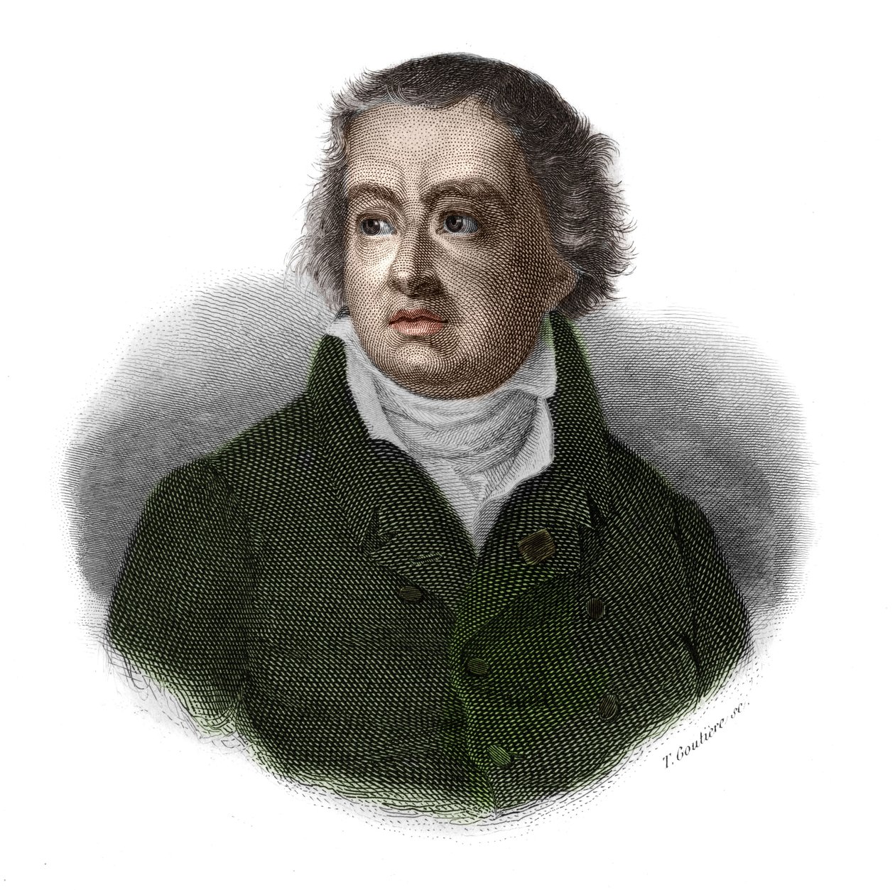 Ritratto di Francois Alexandre Frederic de La Rochefoucauld, Duca di Liancourt, poi Duca di La Rochefoucauld (Rochefoucauld-Liancourt) (1747-1827) in 
