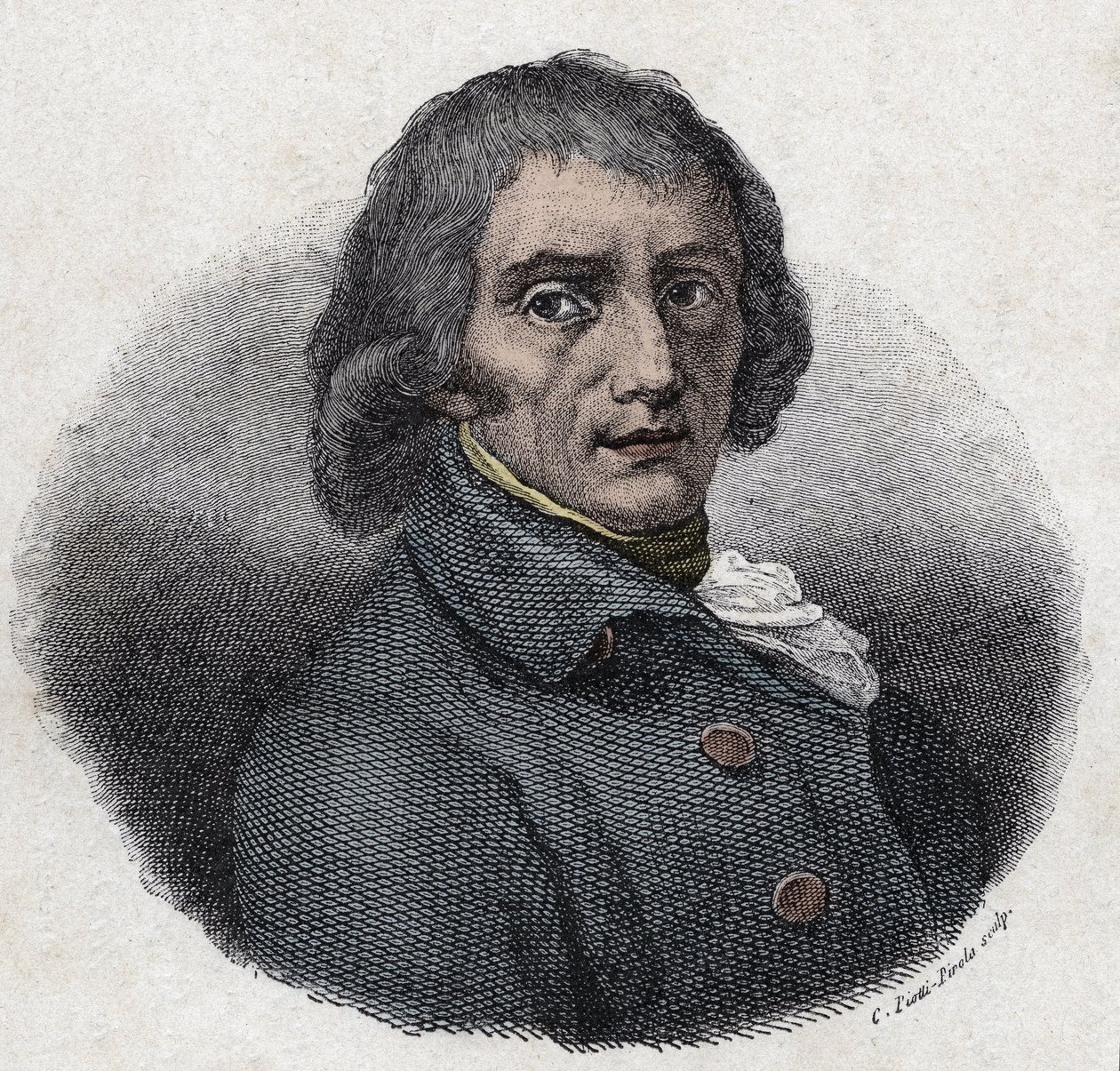 Ritratto di Giuseppe Parini, poeta italiano da Anonymous Anonymous