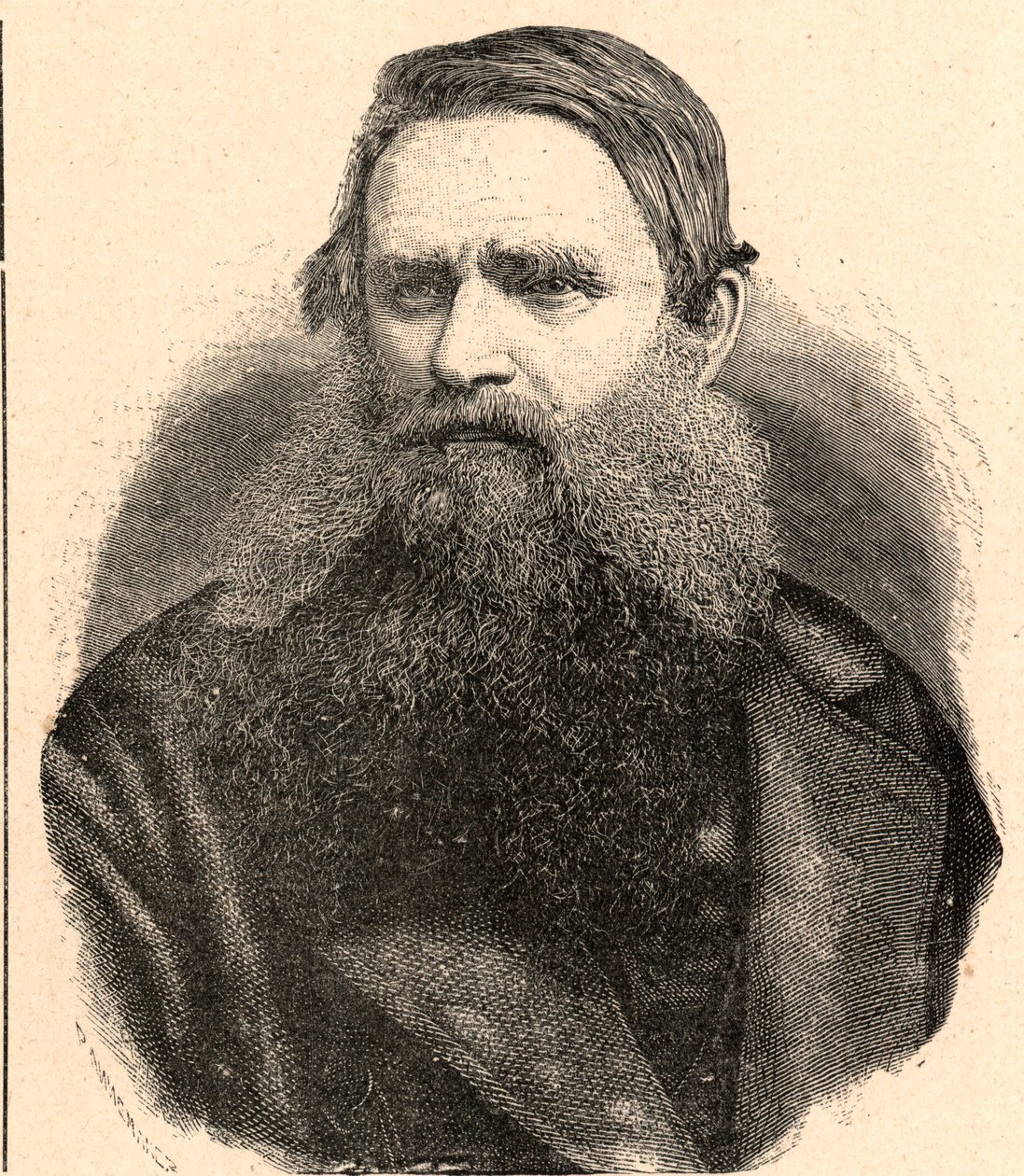 Ritratto di Henri Depelchin (1822-1900), missionario gesuita, primo superiore della missione dell