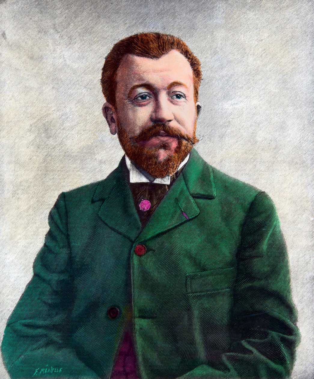 Ritratto di Henri Lavedan (1859-1940) giornalista e drammaturgo, Collezione Privata da Anonymous Anonymous