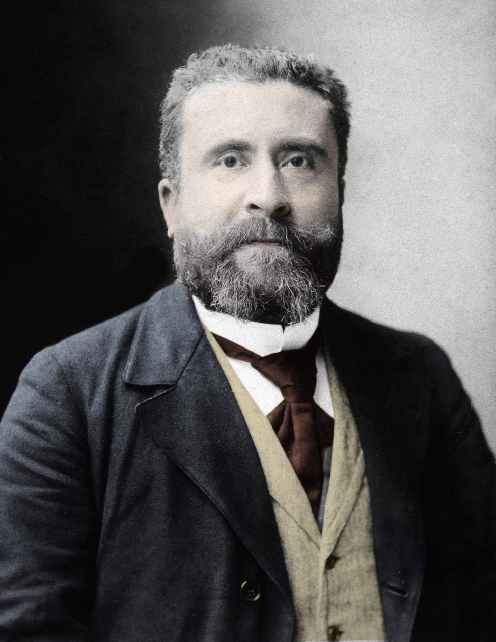 Ritratto di Jean Jaurès (1859-1914) deputato socialista francese. da Anonymous Anonymous