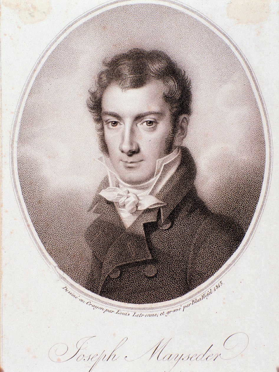 Ritratto di Joseph Mayseder da Anonymous Anonymous