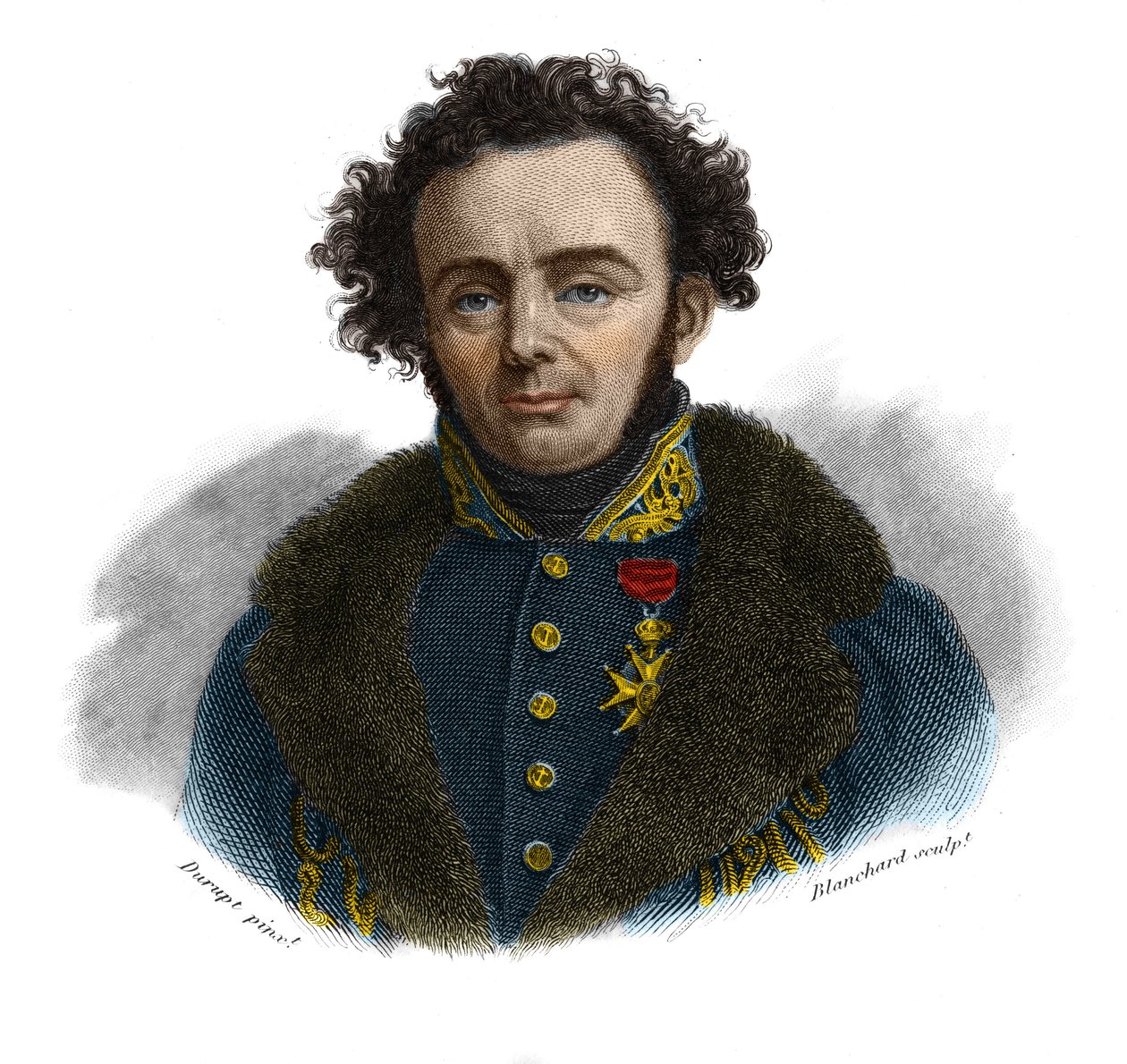 Ritratto di Joseph Paul Gaimard, naturalista francese (1796-1858) in "Portraits et histoire des hommes utile: hommes et femmes de tous pays et di tutte le condizioni, che hanno acquisito diritti al riconoscimento degli uomini" pubblicato e propagato dalla  da Anonymous Anonymous