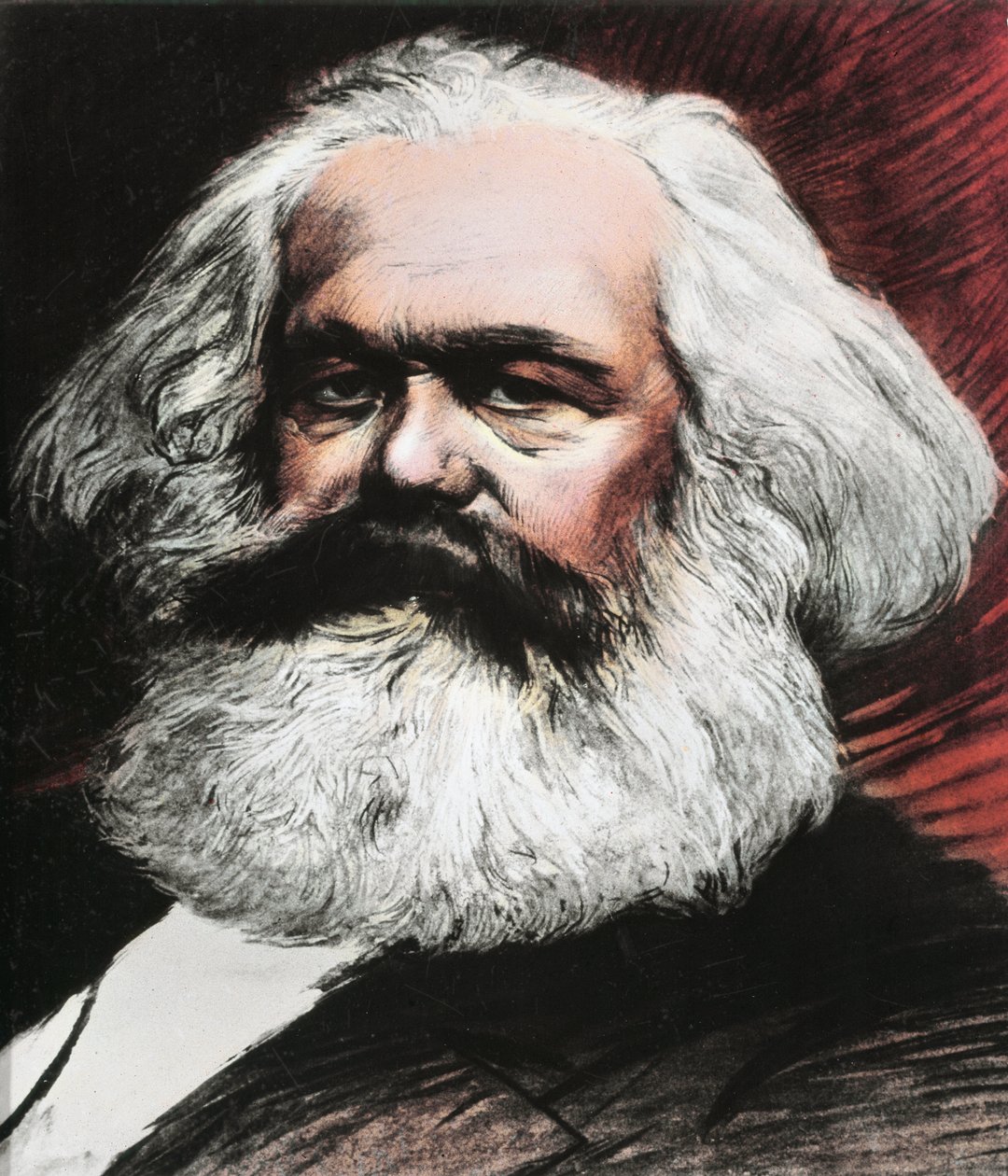 Ritratto di Karl Marx da Anonymous Anonymous