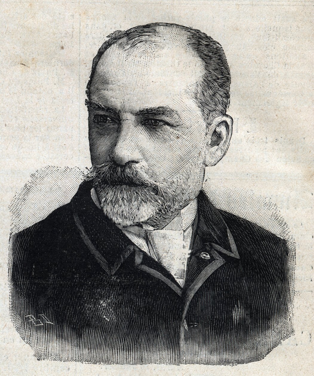 Ritratto di Leon Bonnat, pittore francese all