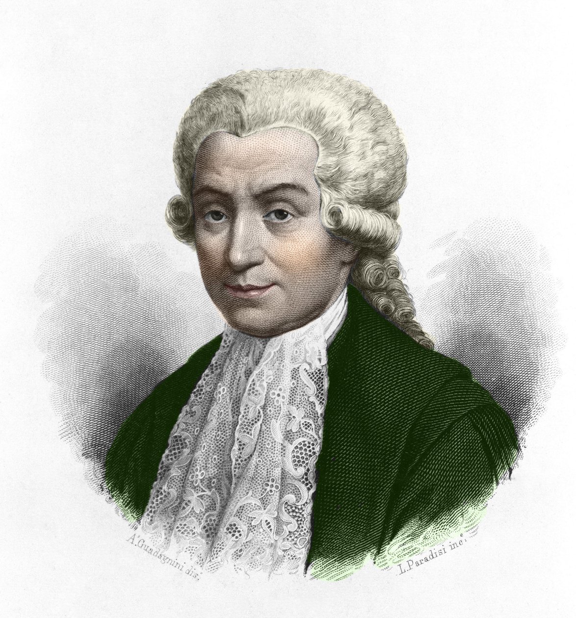 Ritratto di Luigi Galvani (1737-1798), fisico e medico italiano. da Anonymous Anonymous