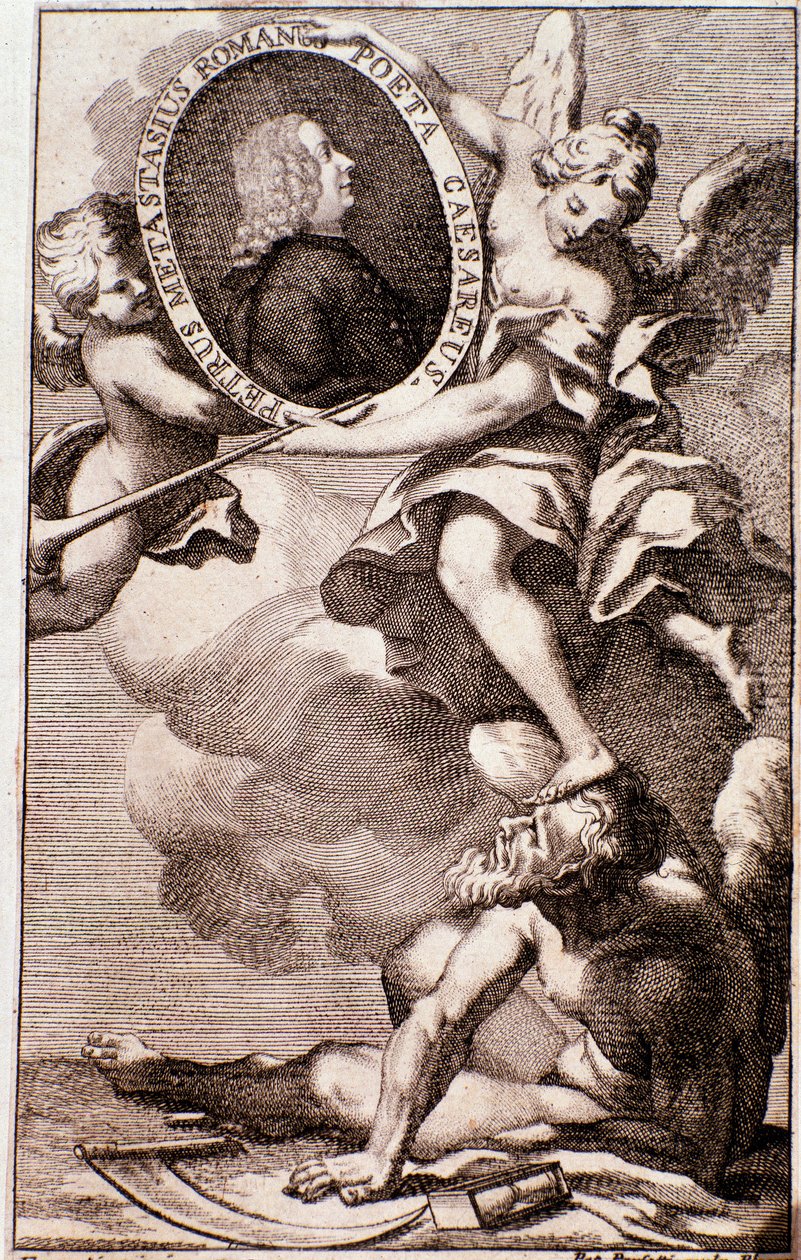 Ritratto di Pietro Metastasio da Anonymous Anonymous