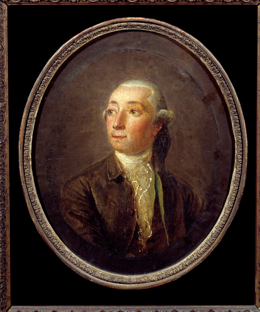 Ritratto di Restif de La Bretonne (1734-1806) scrittore francese. Dipinto anonimo. Collezione privata. da Anonymous Anonymous