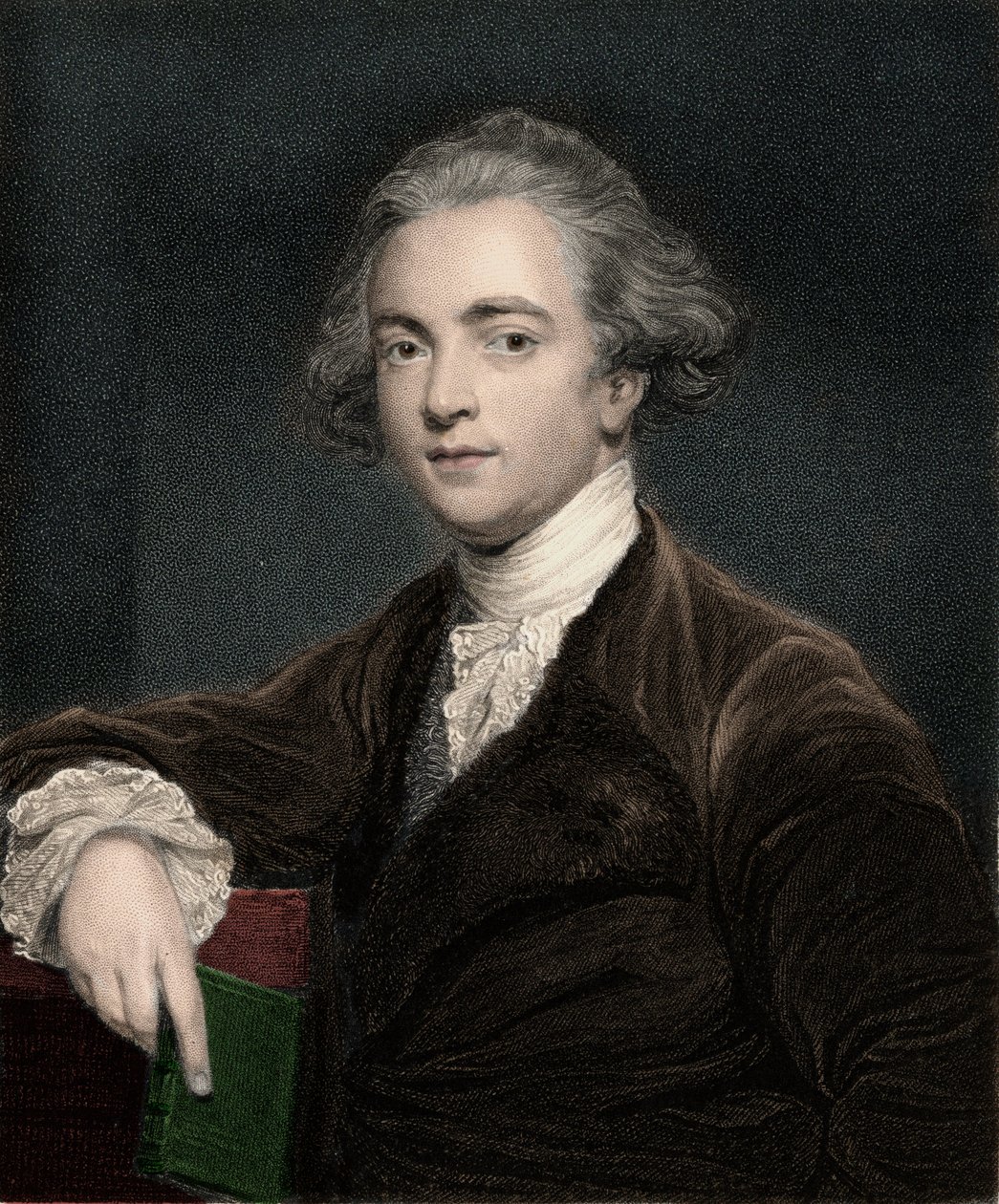 Ritratto di Sir William Jones (1746-1794), linguista inglese da Anonymous Anonymous