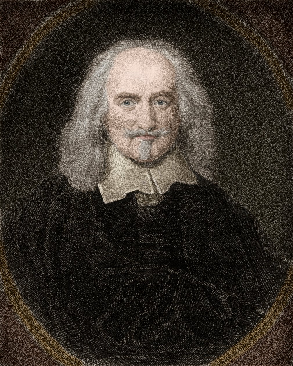 Ritratto di Thomas Hobbes (1588-1679) filosofo inglese da Anonymous Anonymous