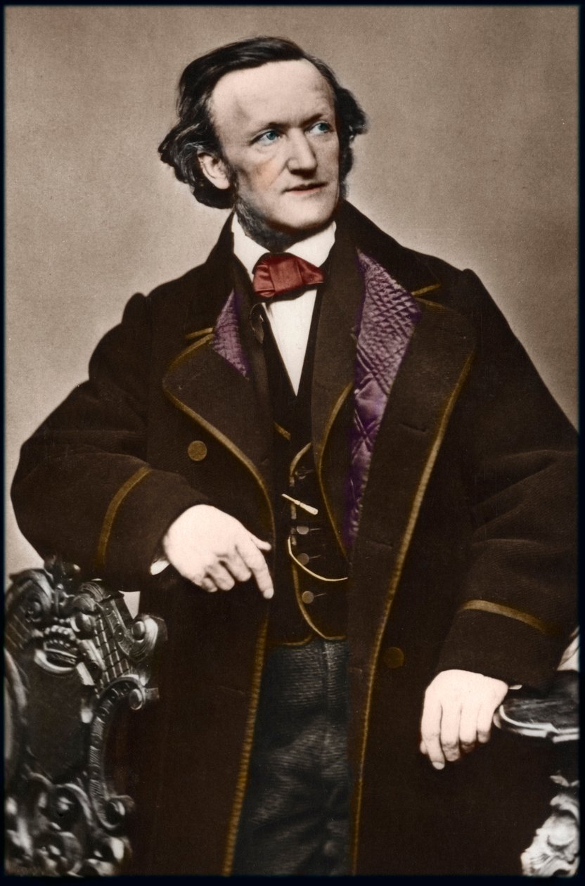 Ritratto del compositore Richard Wagner (1813-1883) da Anonymous Anonymous