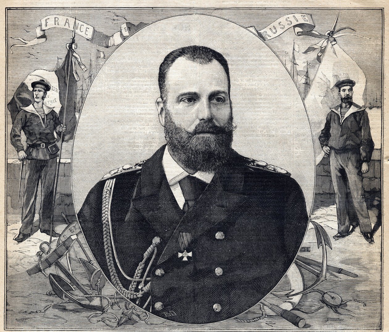 Ritratto del Granduca Aleksei Aleksandrovich Romanov da Anonymous Anonymous