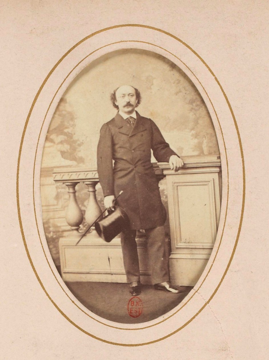 Ritratto del compositore Luigi Arditi (1822-1903), Anonimo. Foto all