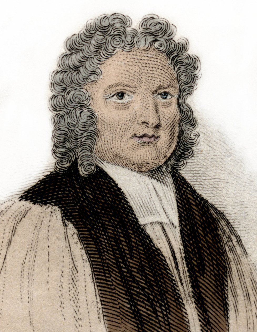 Ritratto del vescovo di Rochester Francis Atterbury (1663-1732), uomo di lettere e politico. Incisione del XIX secolo. da Anonymous Anonymous