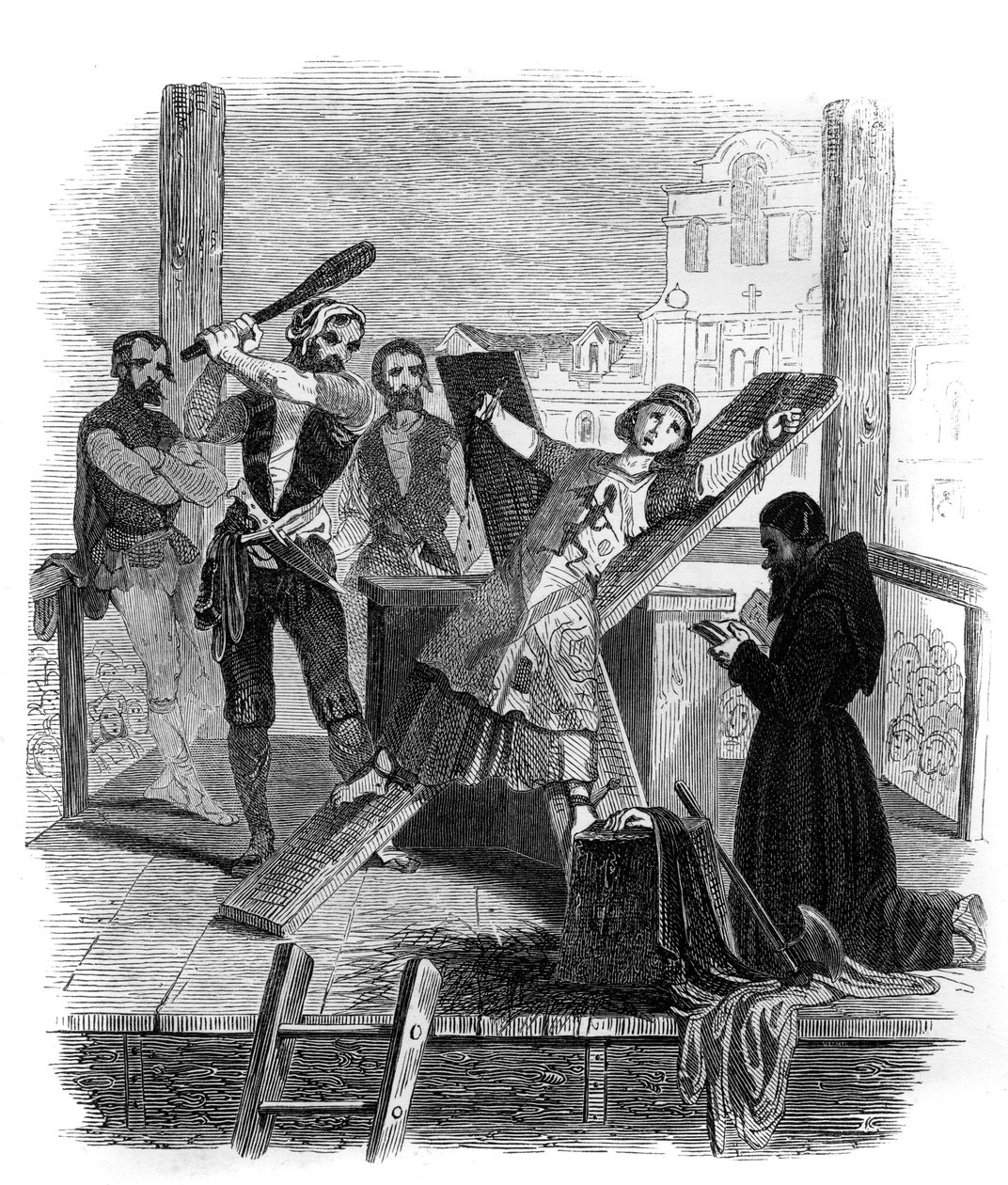 Supplice della ruota - illustrazione in 