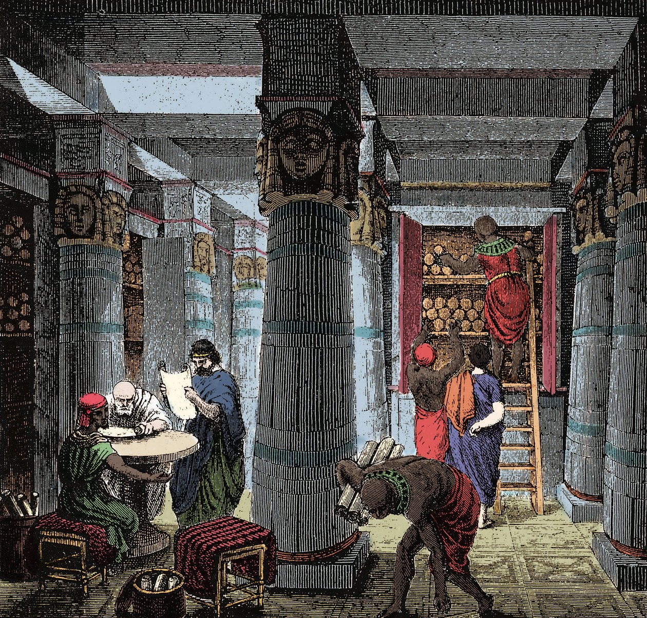La Biblioteca di Alessandria - Veduta dell