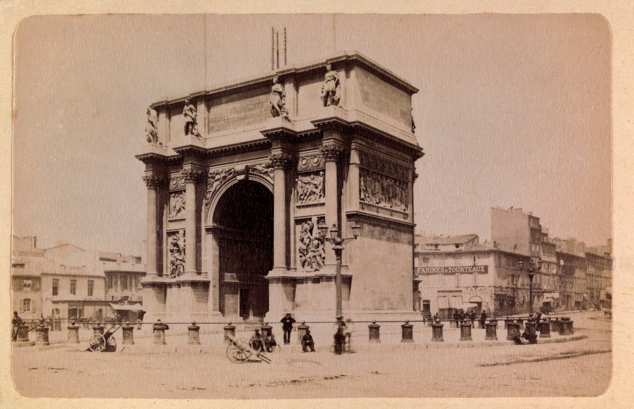 La città di Marsiglia e i suoi dintorni intorno al 1885-1890: l