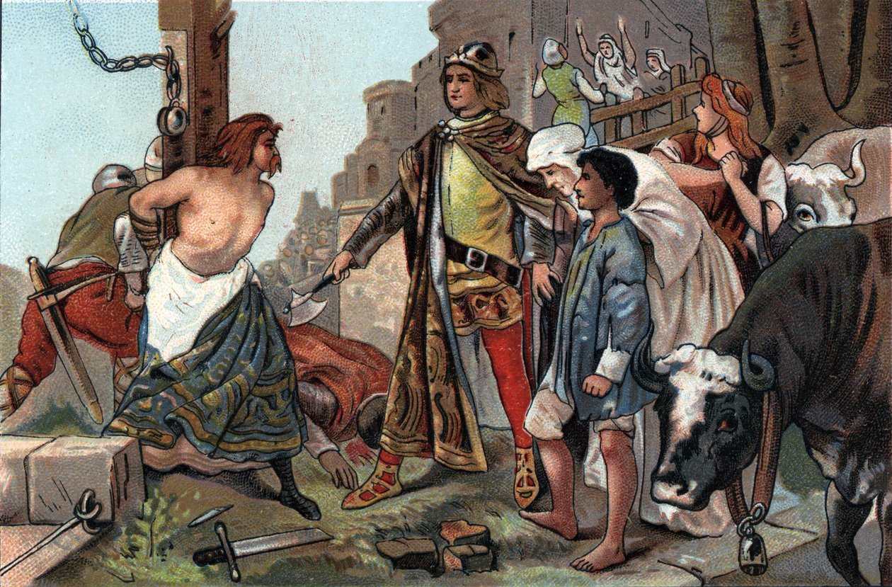 La giustizia di Baudouin VII (1092-1119), Conte delle Fiandre detto l