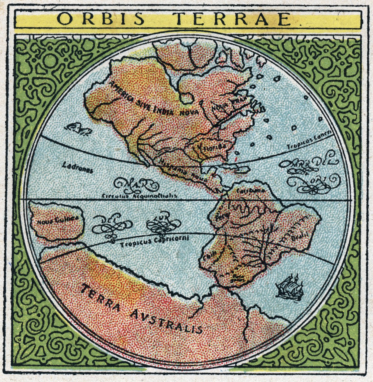 Tempo: orbis terrae. Il globo con l