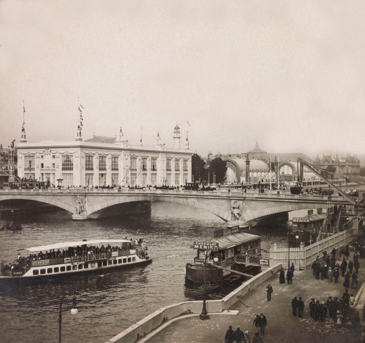Esposizione Universale del 1900 a Parigi: Il Palais des Congres da Anonymous Anonymous