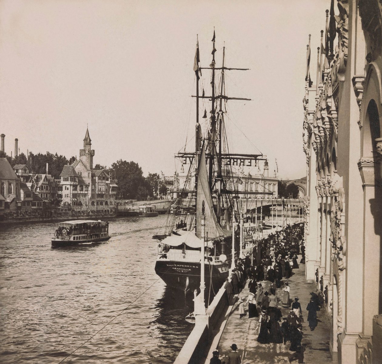 Esposizione Universale del 1900 a Parigi: Vecchia Parigi. Collezione privata da Anonymous Anonymous