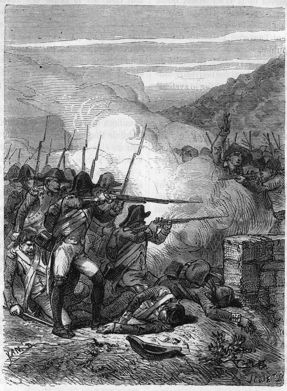 Guerre di Vandea (1793-1796): Battaglia di Torfou (Battaglia di Tiffauges), vittoria delle truppe vandeane contro quelle di Kléber il 19 settembre da Anonymous Anonymous