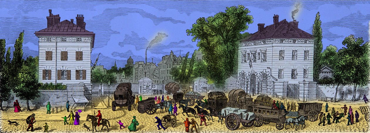 Veduta della vecchia Barrière d