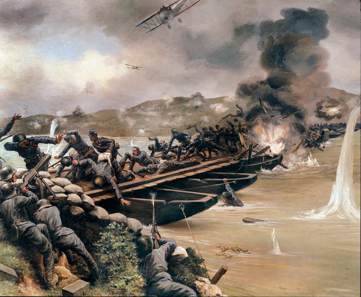 Prima Guerra Mondiale: Battaglia del Piave o Battaglia del Solstizio o Battaglia di metà giugno, giugno 1918 da Anonymous Anonymous