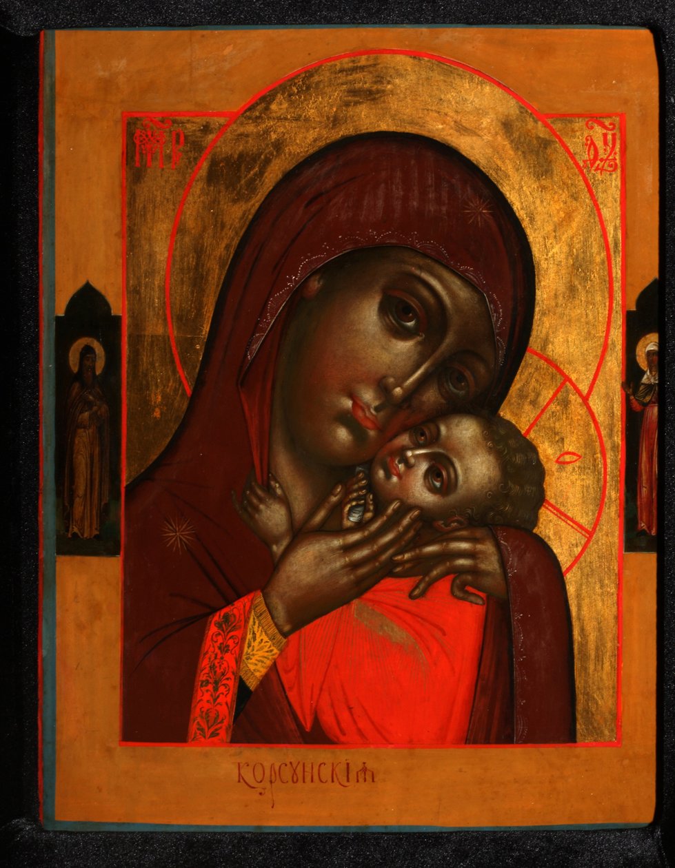 Nostra Signora di Korsun Korsunskaya, inizio XIX sec. da Anonymous Russian icon painter