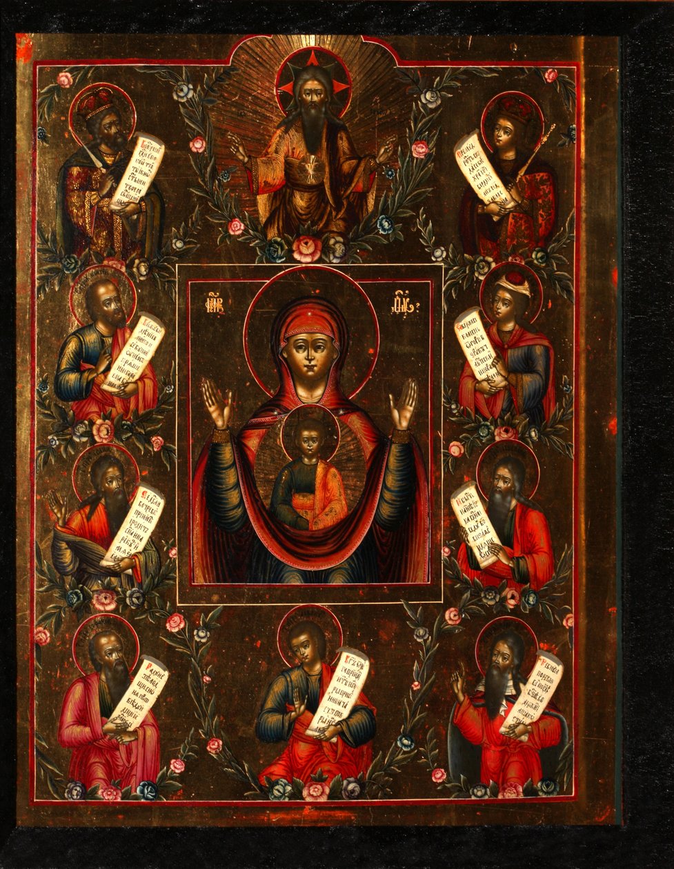 Nostra Signora di Kursk, Inizi del XIX sec. da Anonymous Russian icon painter