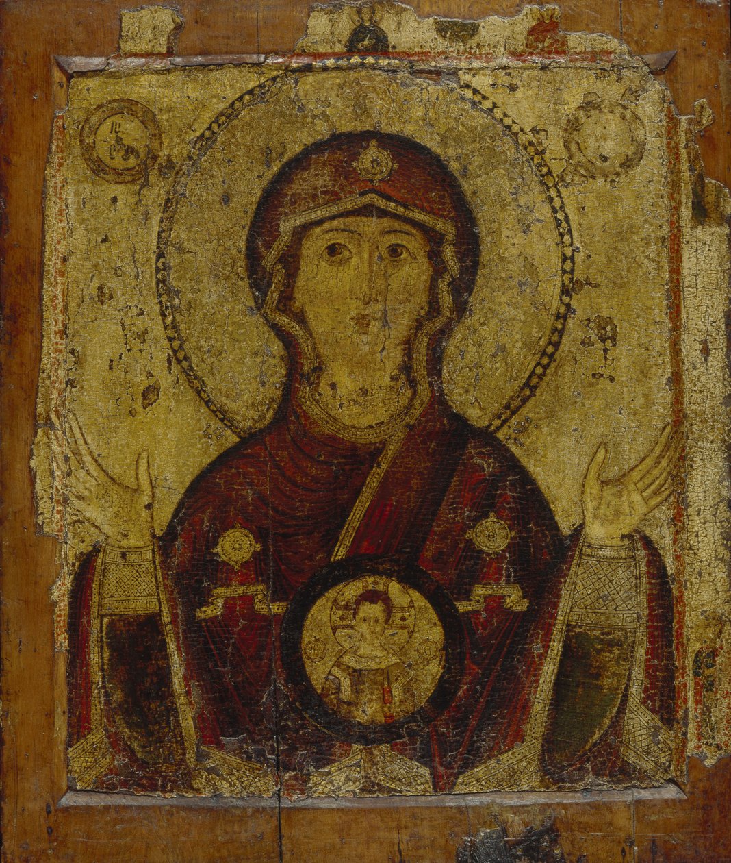 Nostra Signora del Segno, inizio XIII sec. da Anonymous Russian icon painter