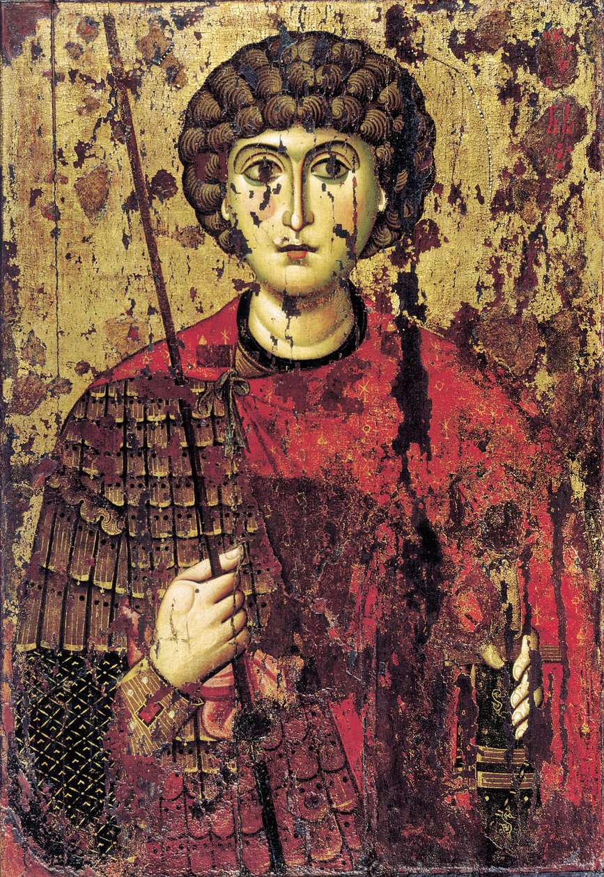 San Giorgio, XII secolo da Anonymous Russian icon painter