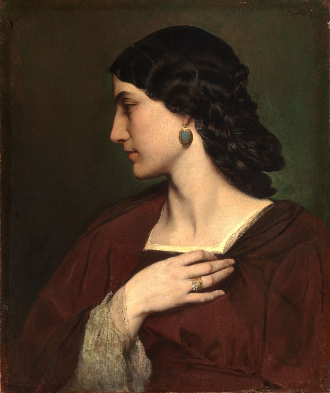 Ritratto di Nanna Risi da Anselm Feuerbach