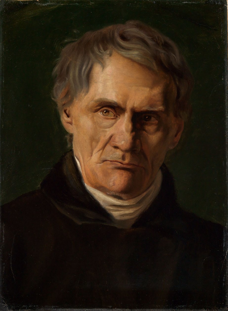 Ritratto di un signore anziano da Anselm Feuerbach