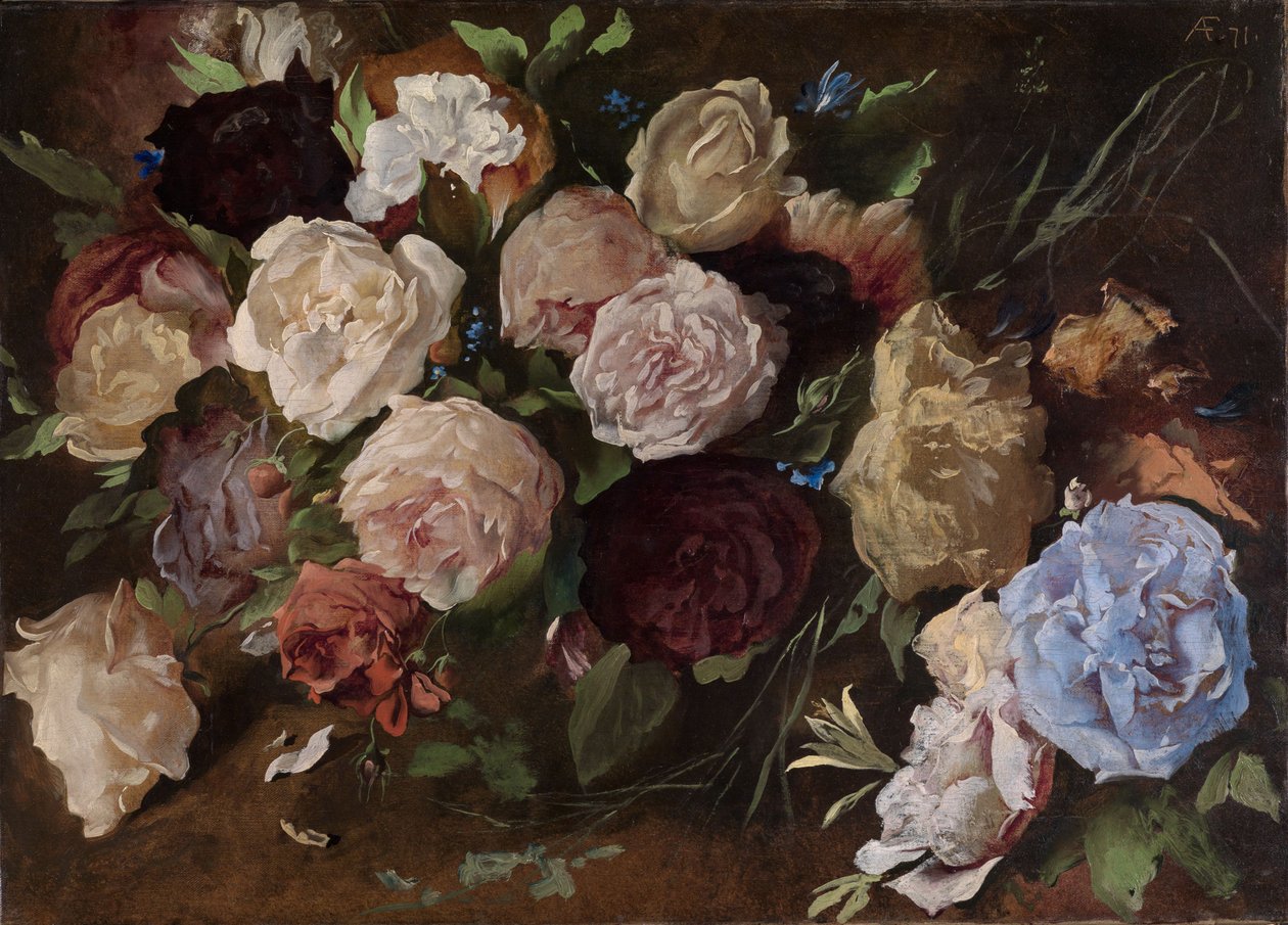 Studio di fiori da Anselm Feuerbach