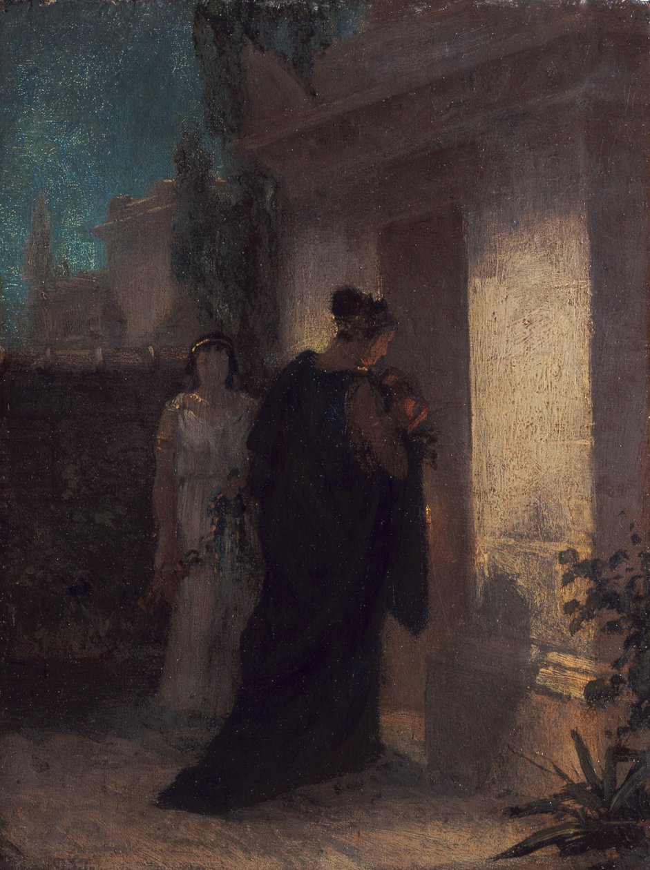 Donna in lutto (Antigone) da Anselm Feuerbach