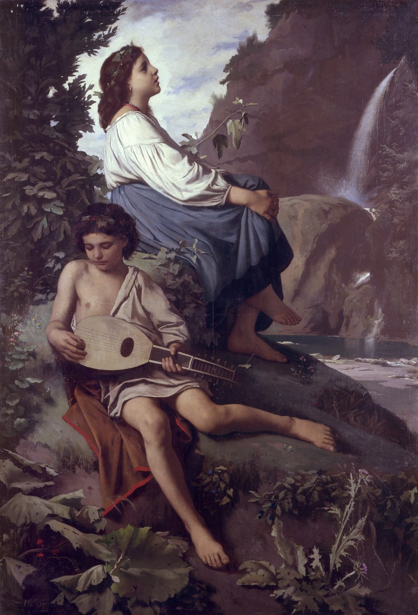 Ricordo di Tivoli da Anselm Feuerbach