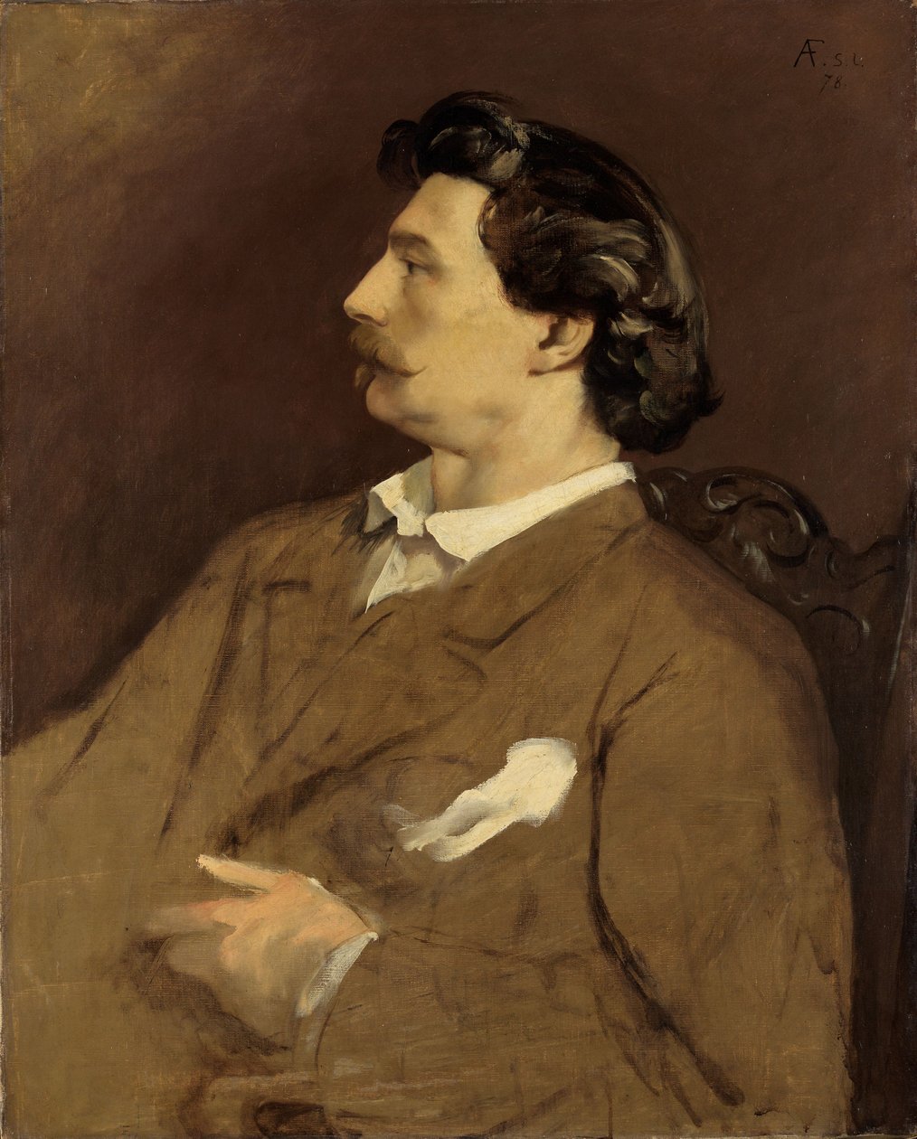 Autoritratto da Anselm Feuerbach