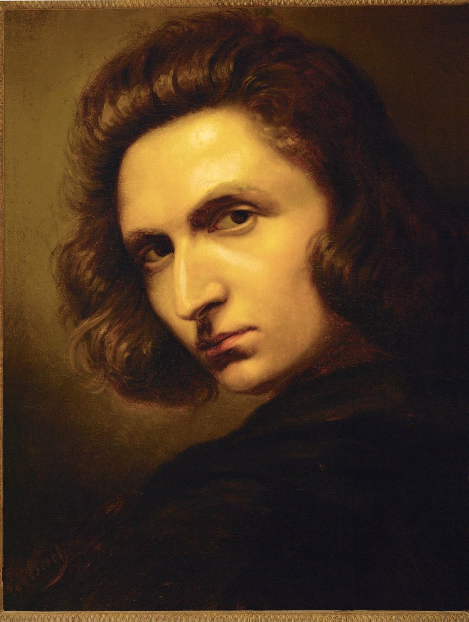 Autoritratto (olio su tela) da Anselm Feuerbach