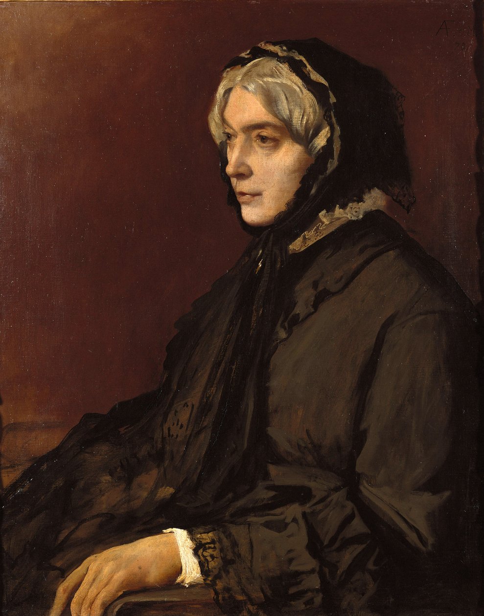 La matrigna Henriette Feuerbach da Anselm Feuerbach
