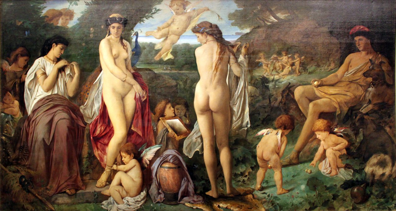Il giudizio di Parigi da Anselm Feuerbach
