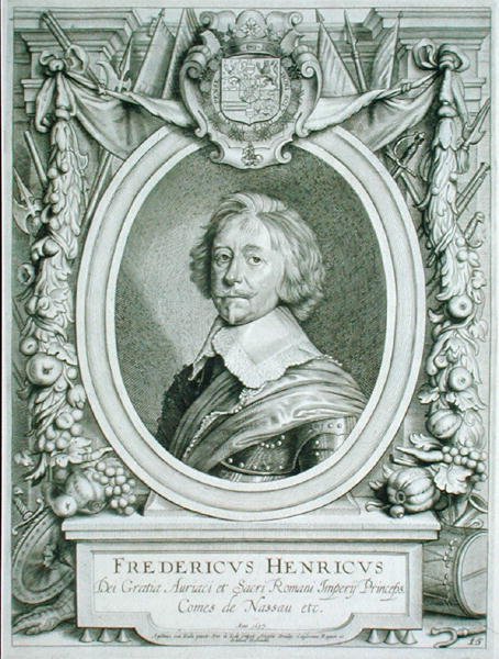 Federico Enrico (1584-1647) Conte di Nassau-Dillenburg, da 