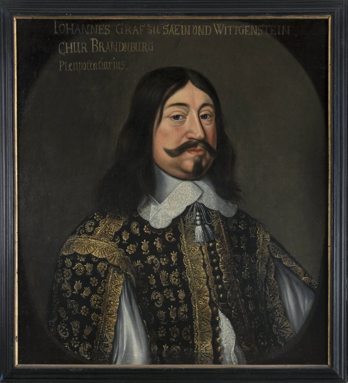 Ritratto di Giovanni VIII, conte di Sayn-Wittgenstein-Hohenstein da Anselmus van (after) Hulle