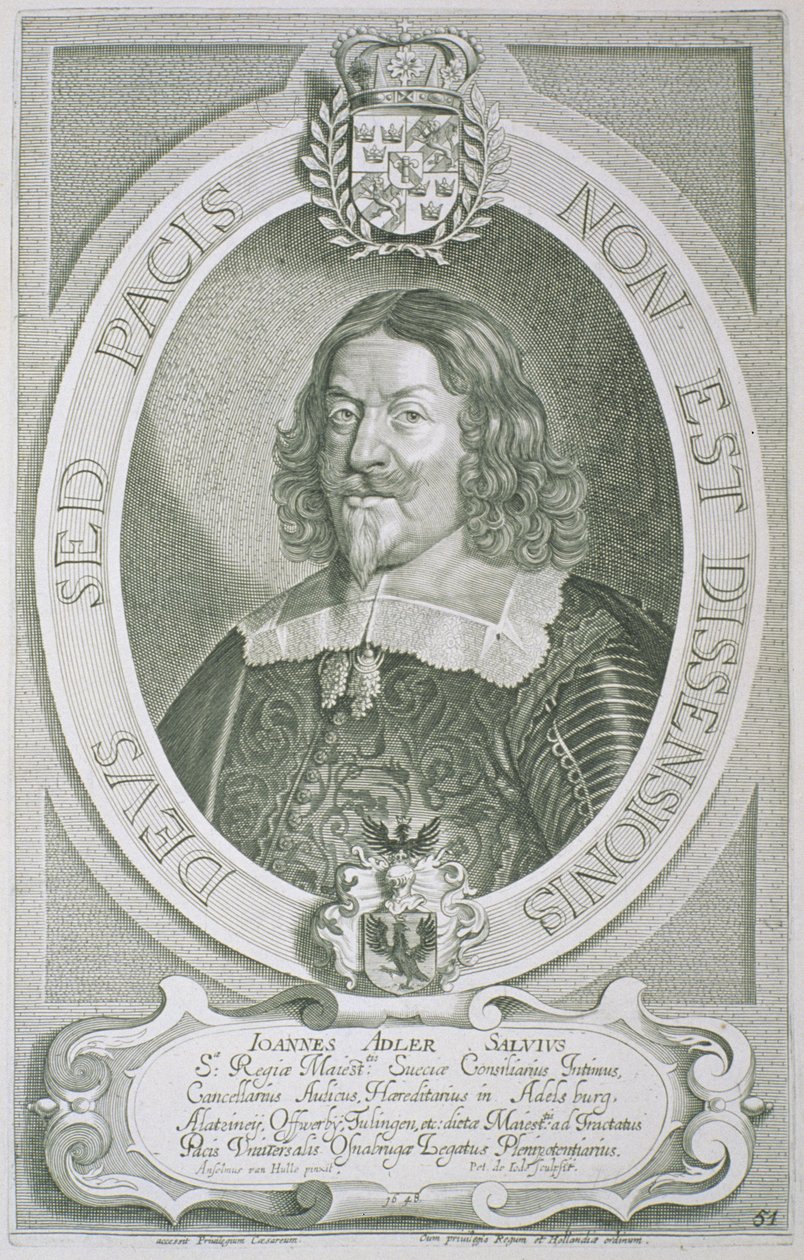Johann Adler Salvius (1590-1652) da 