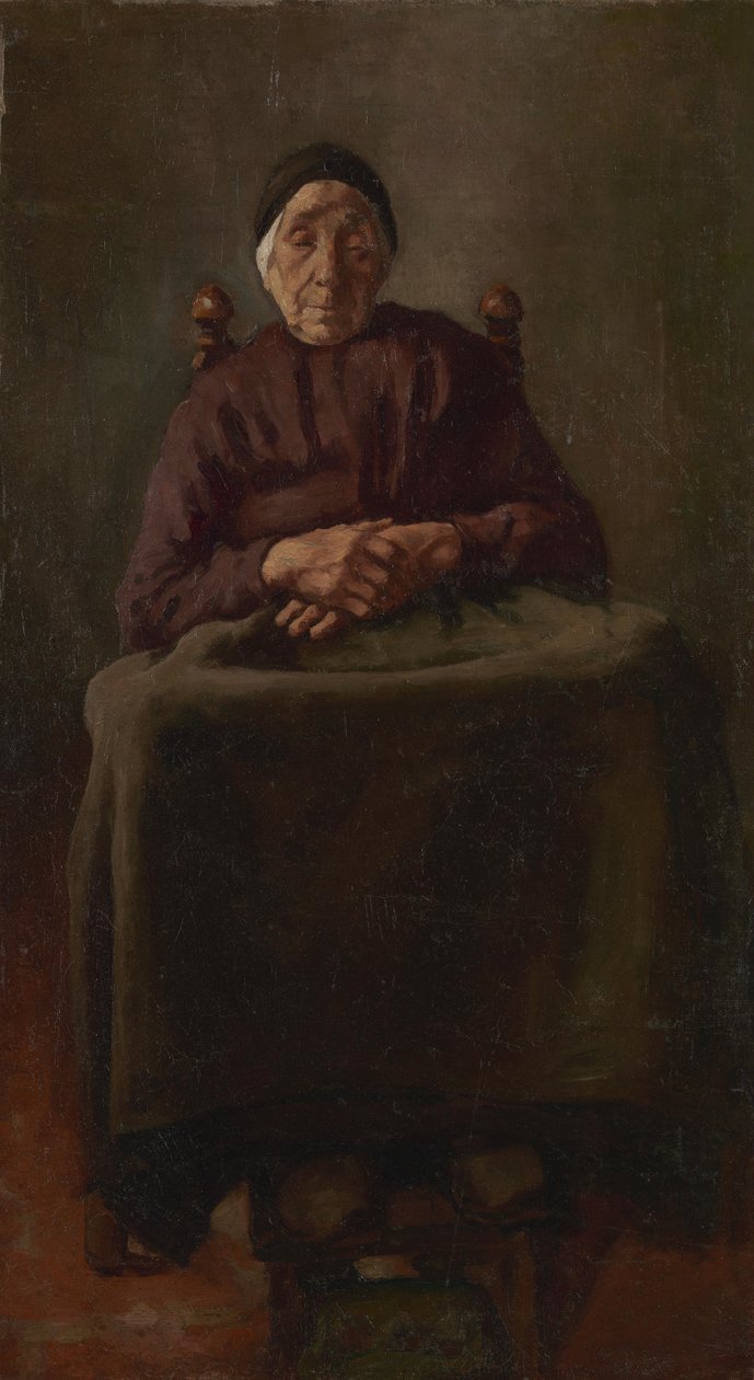 Vecchia donna di Drenthe da Anthon van Rappard