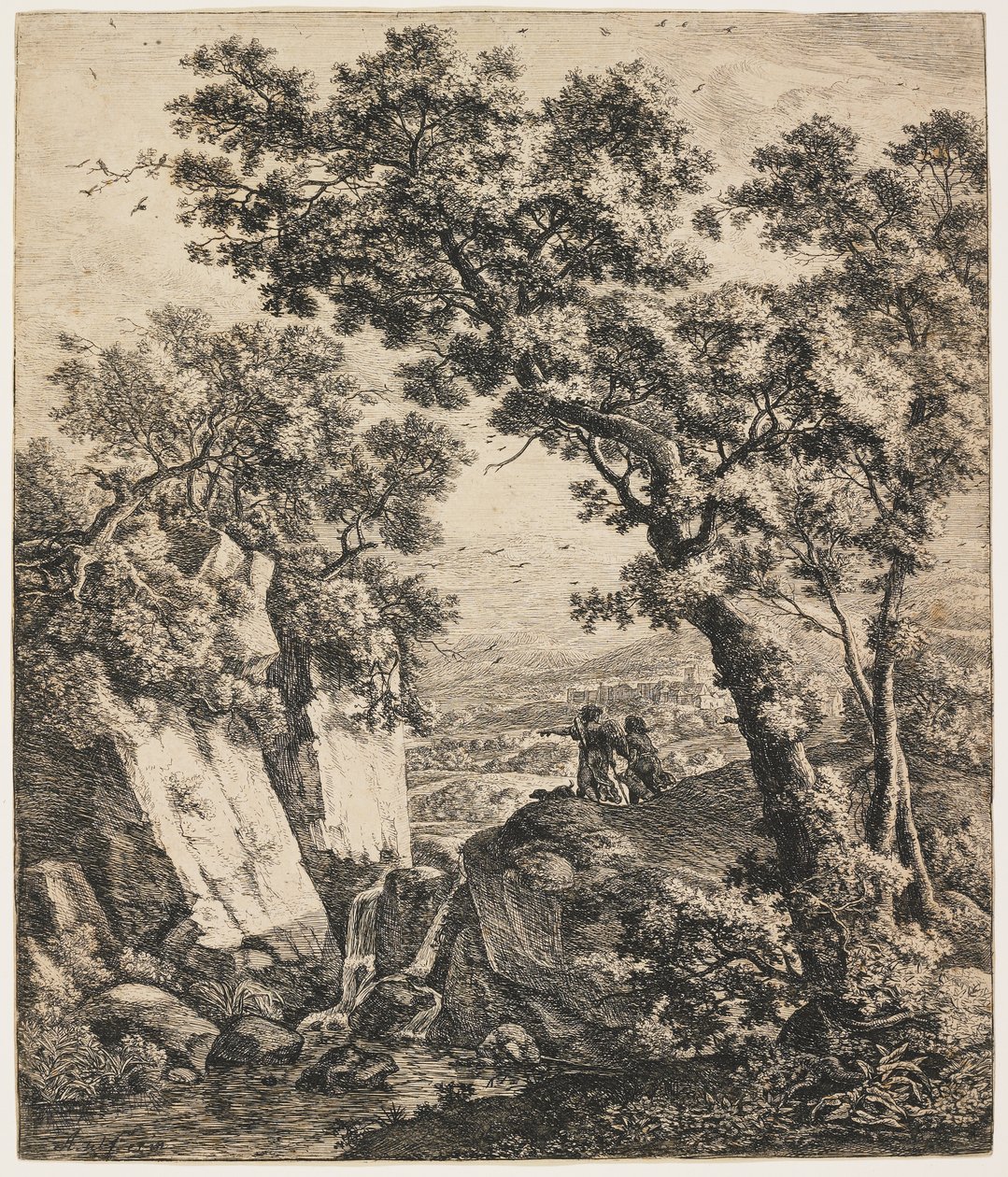 Paesaggio con Tobia e l