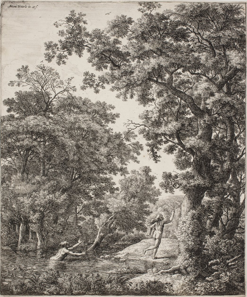 Paesaggio con Alfeo e Aretusa da Anthonie Waterloo